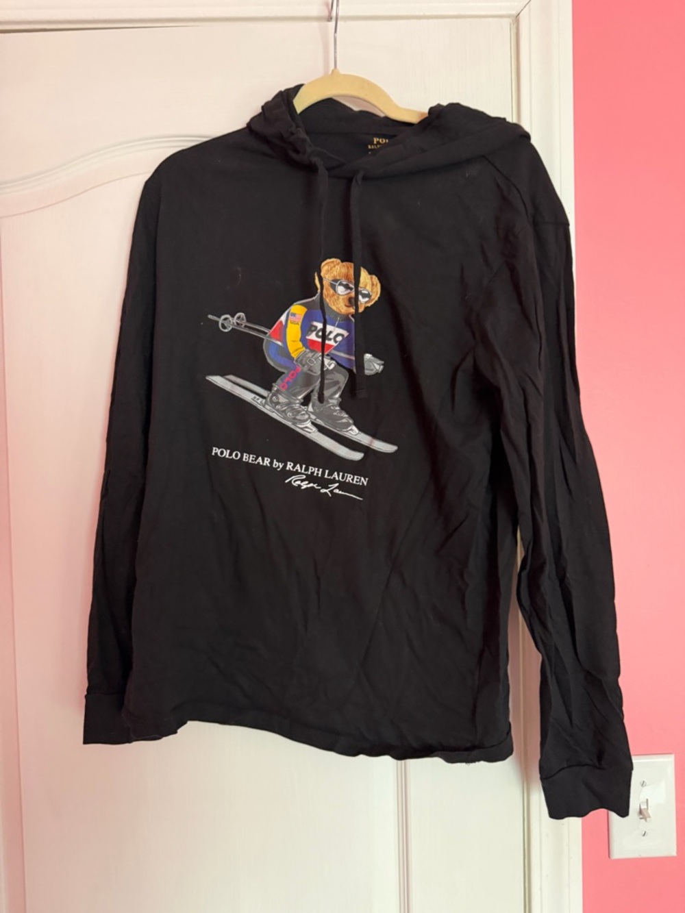 Polo by Ralph Lauren Black Bear Ski Hoodie